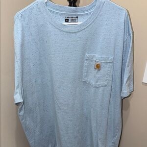 Carhartt Men's Sky Blue Speckled Tee